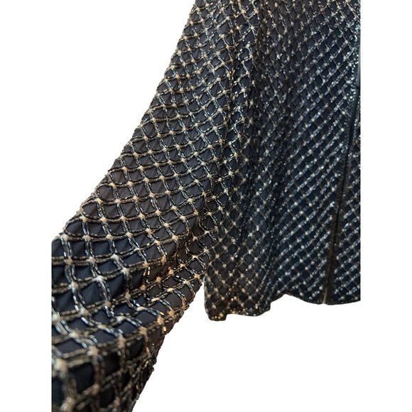 Vintage Doncaster Heavy Beaded Top Bolero Jacket - Picture 5 of 11